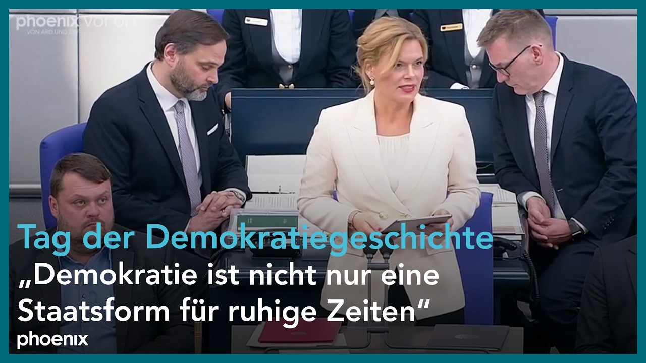 Tag der Demokratiegeschichte: Ansprache von Julia Klöckner | 18.03.2026