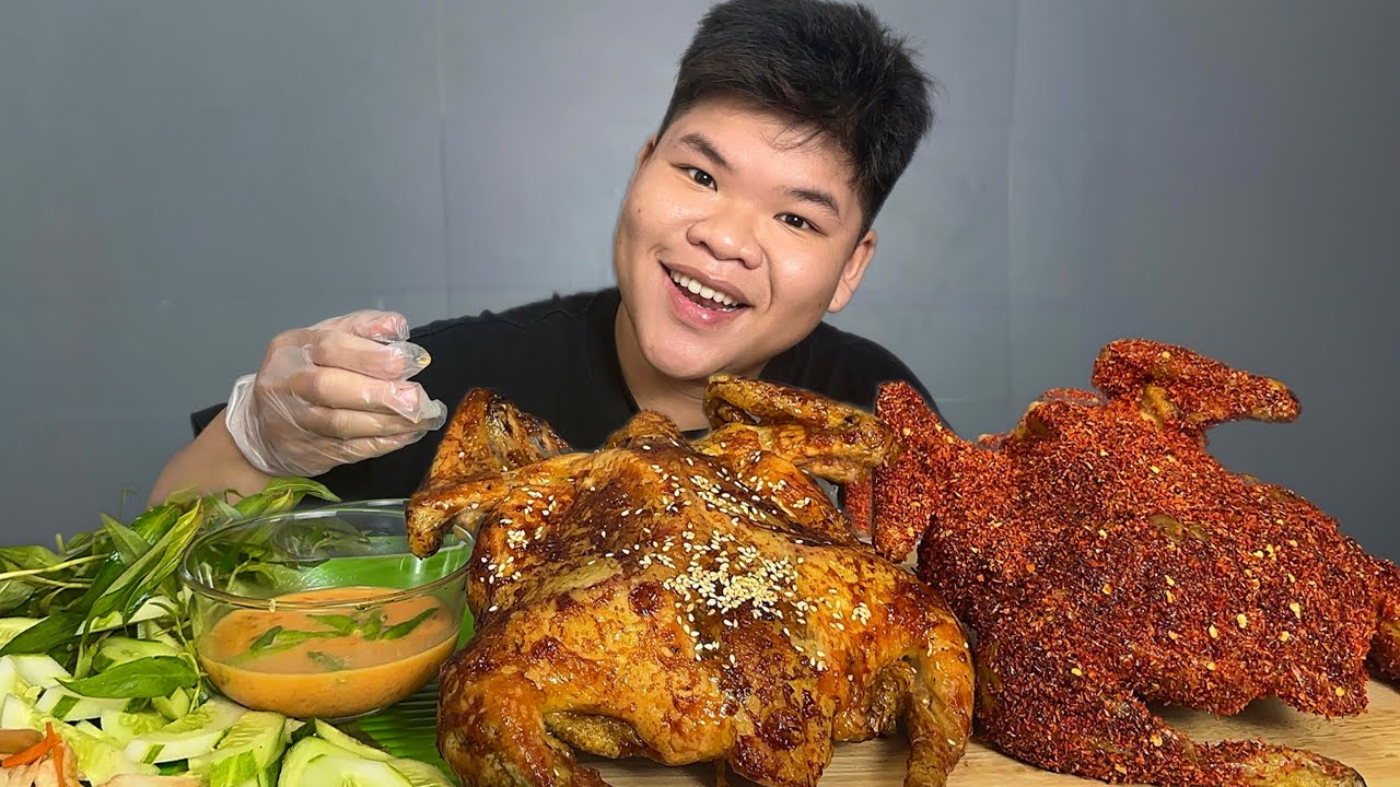 Gà Nướng Mắm Nhĩ & Nướng Muối Ớt Thơm Ngon Khó Cưỡng | Dương Doubar