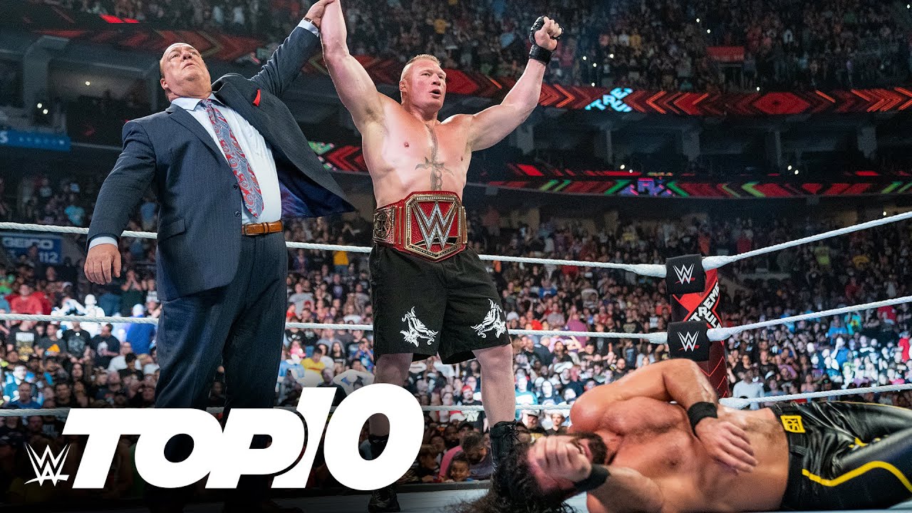 Захватывающие моменты WWE Extreme Rules: WWE Top 10, 26 сентября 2021 г.