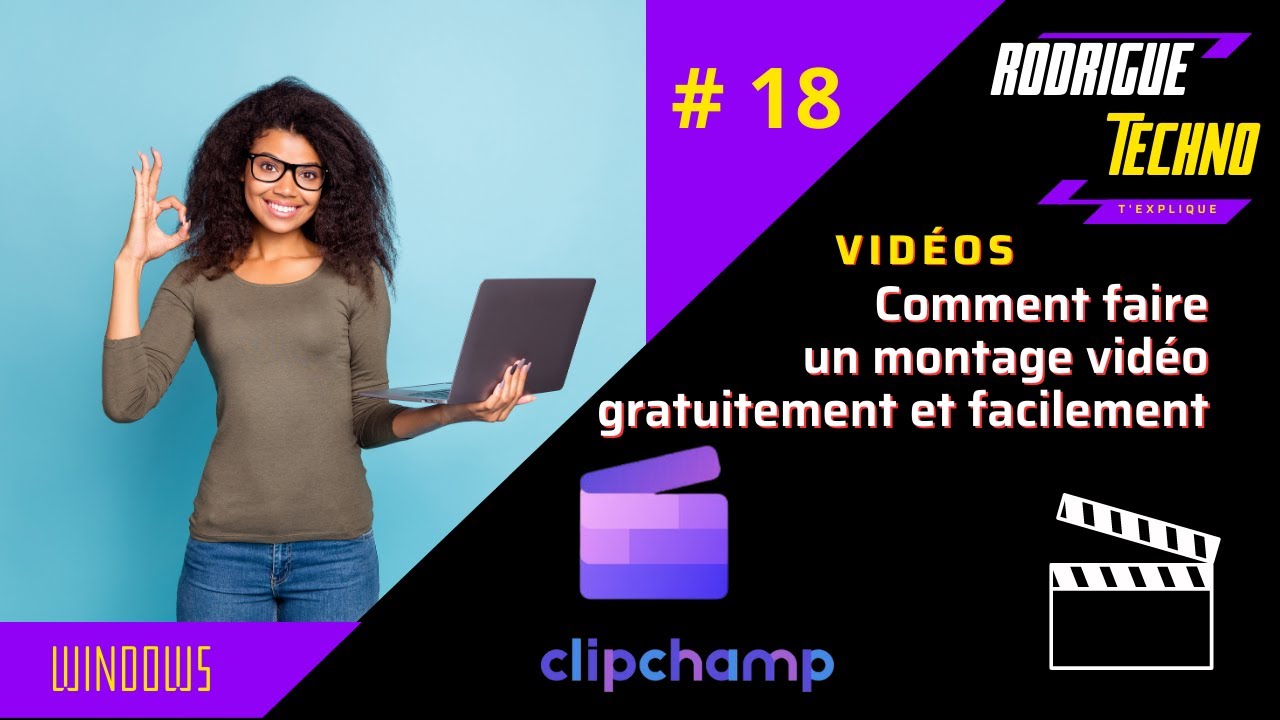 Faire un montage vidéo facilement et gratuitement avec clipchamp