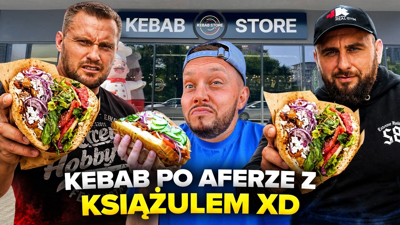 TEST KEBABA PO WIZYCIE KSIĄŻULO *Dostał złego kebaba*