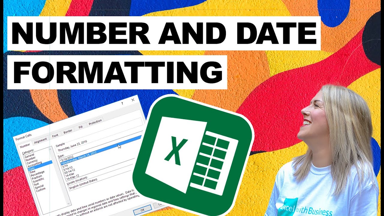 Number and Date Formatting In Microsoft Excel (Tutorial)