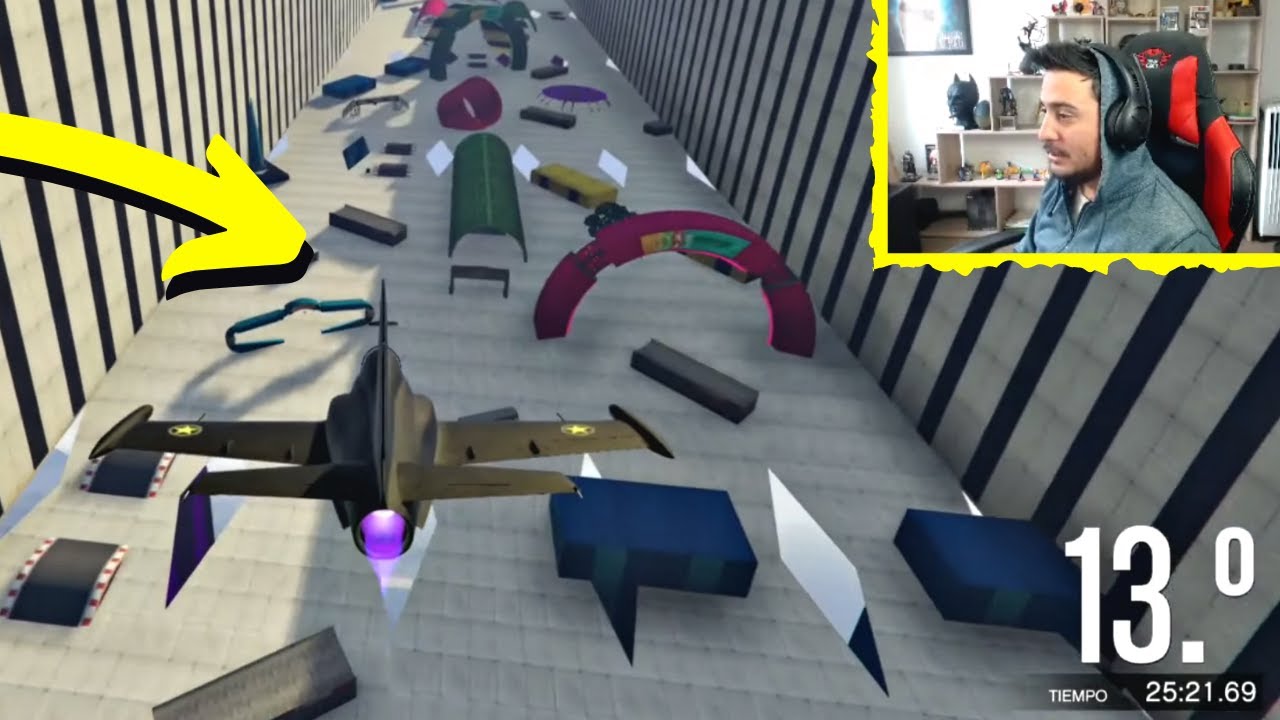 MEGA RAMPA GIGANTE CON 1000 OBSTACULOS!! GTA V