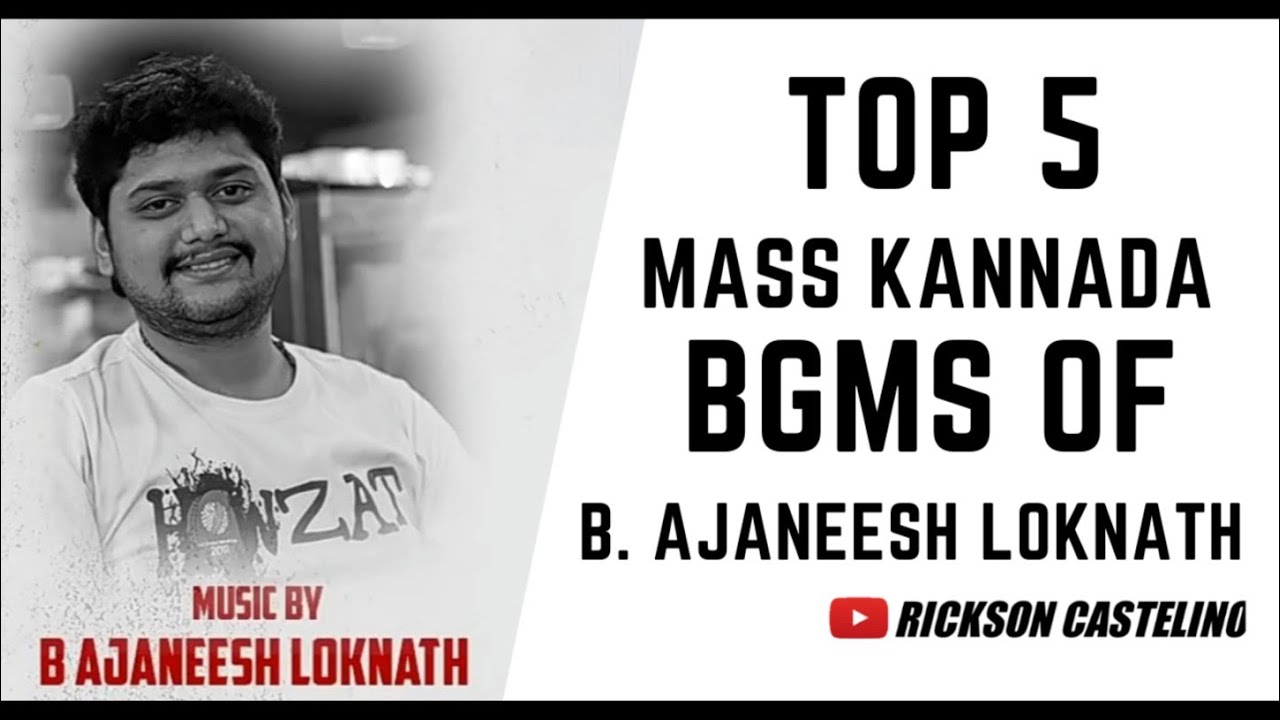 Top 5 Mass BGMS Of B. Ajaneesh Loknath