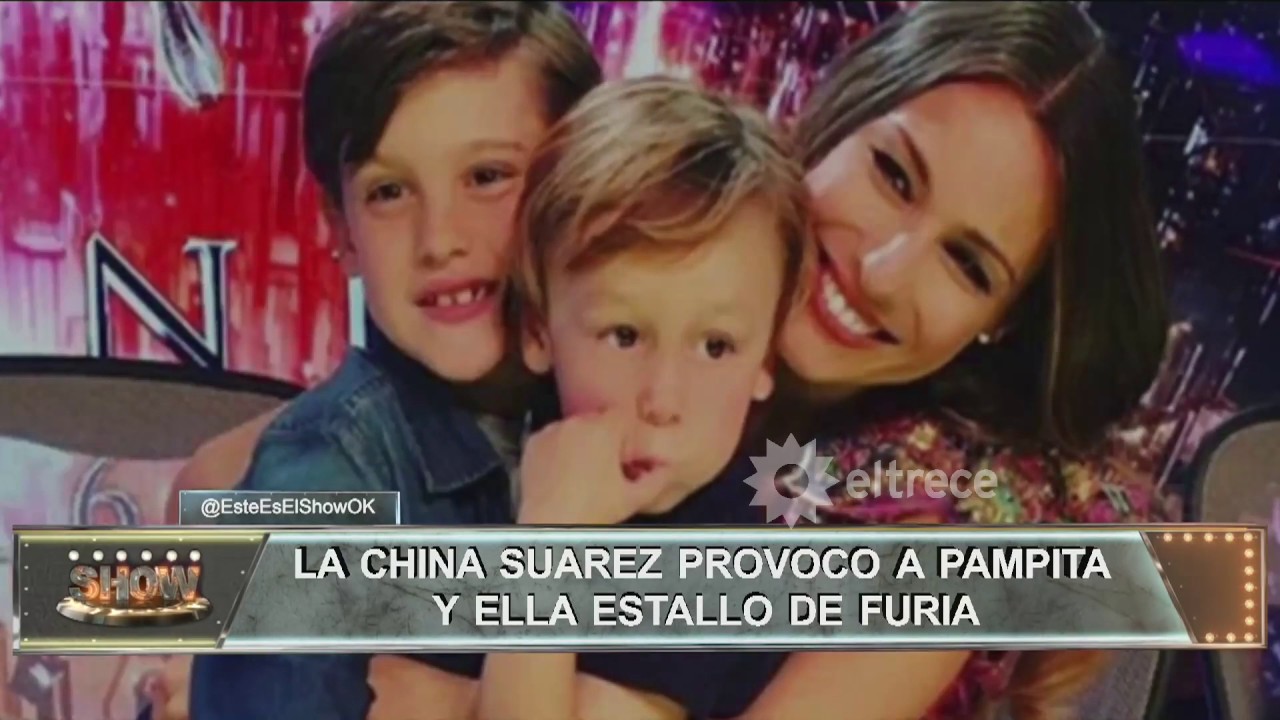 Pampita respondió a la provocación de 