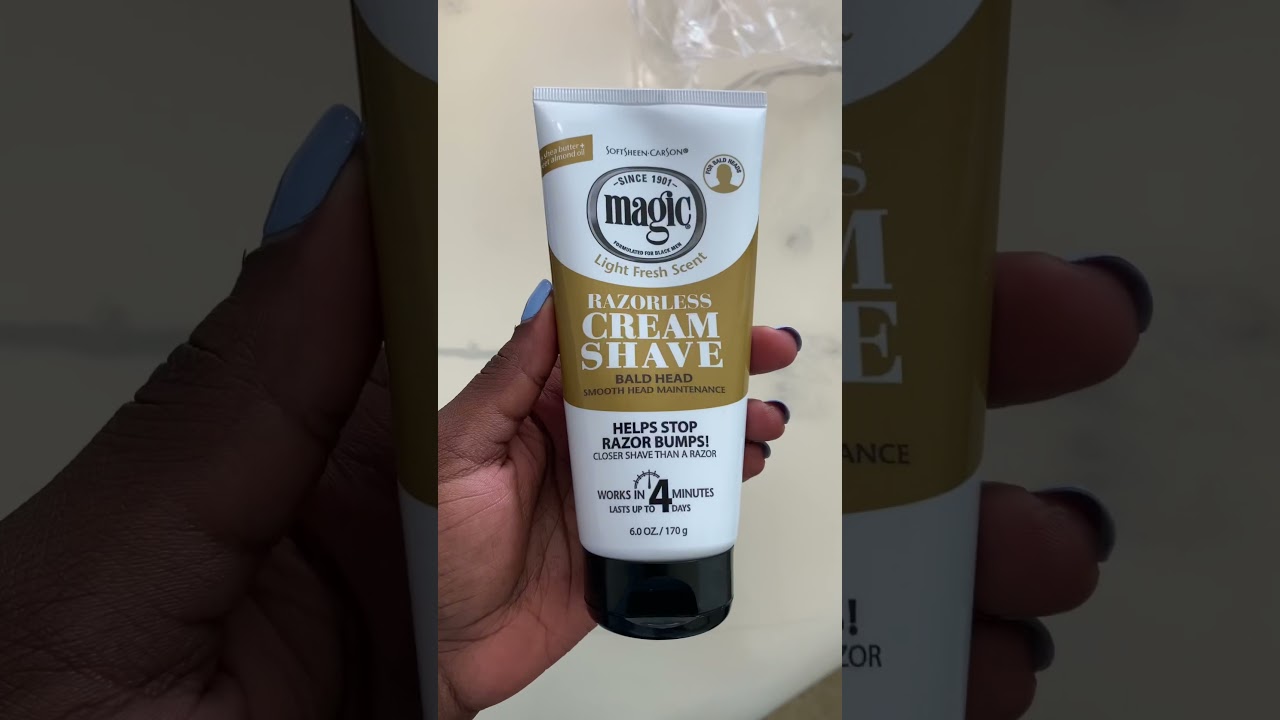 Magic Razorless Cream Shave With Results