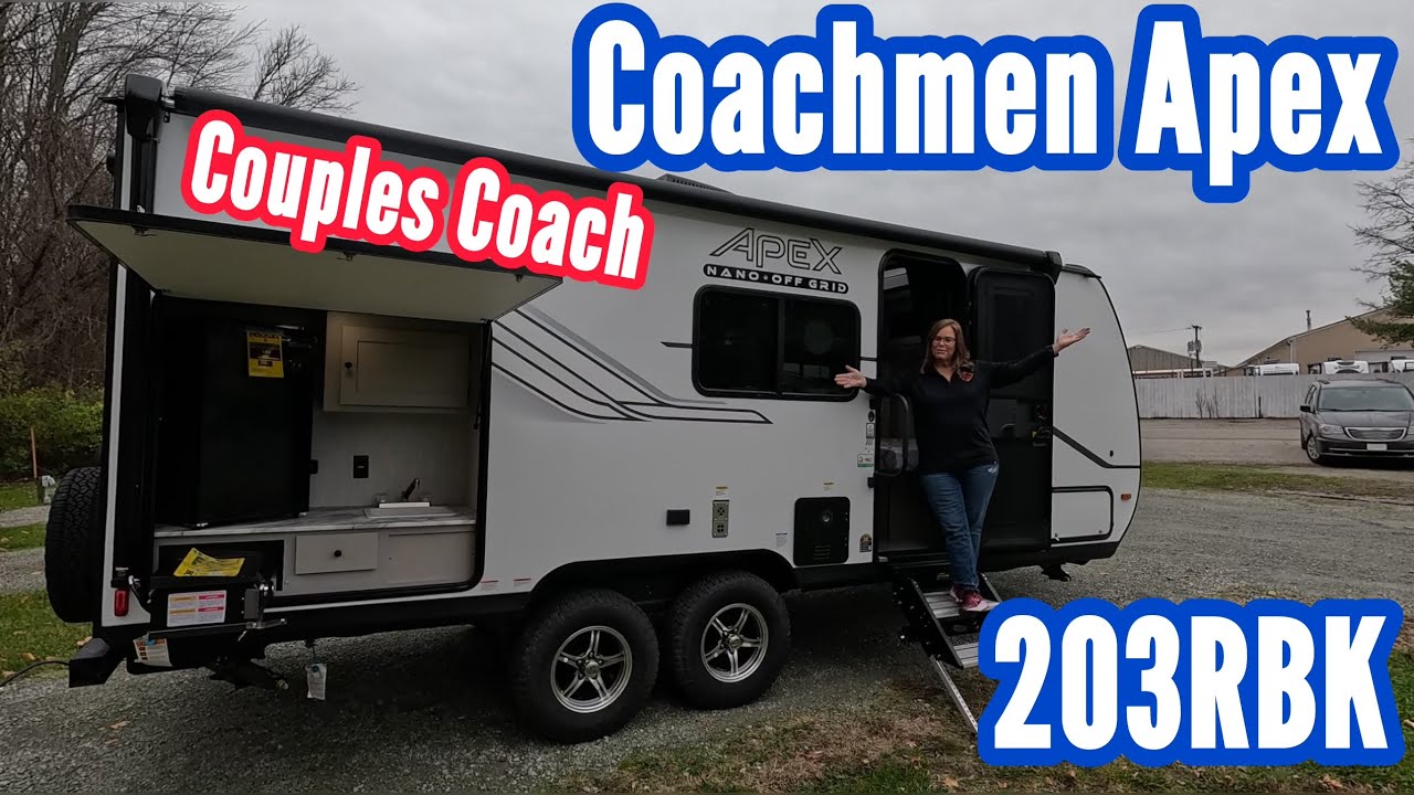 2025 Coachmen Apex Nano 203RBK Tour | A Couples Coach for Any Campsite!