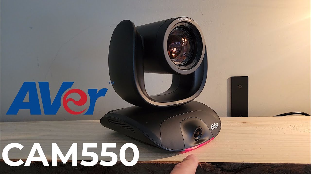 AVer CAM550 - Unboxing, Device Overview, Management, Video & AI Demos