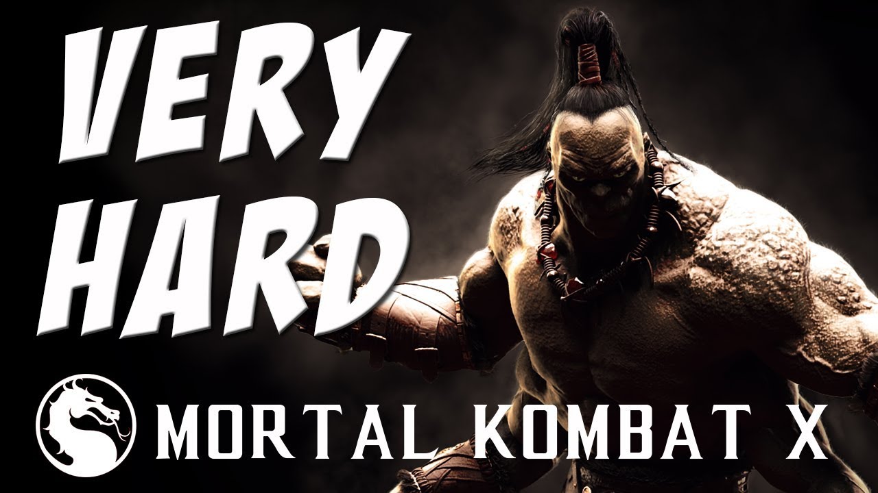 Mortal Kombat X - Goro (Dragon Fangs) - Klassic Tower on Very Hard - NO MATCHES LOST!