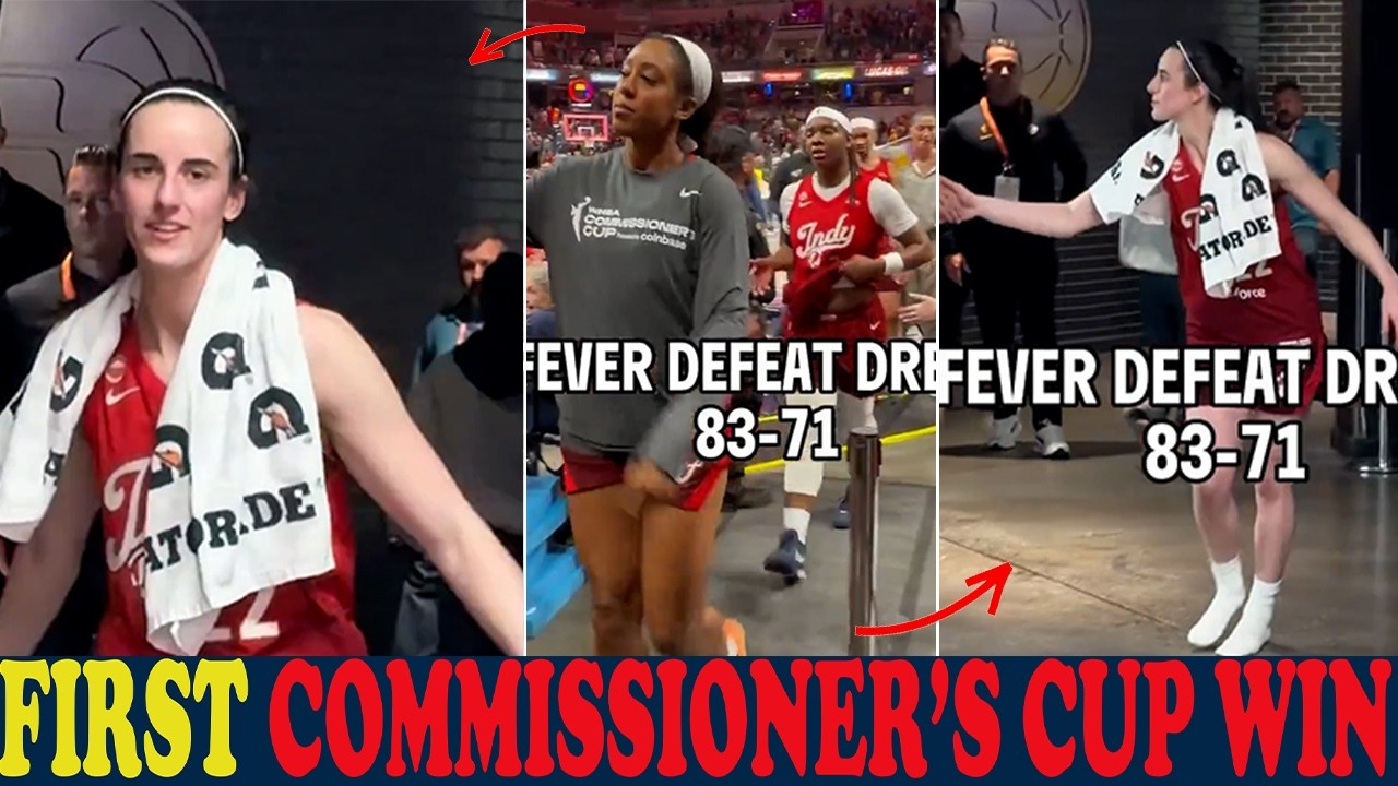 Caitlin Clark , Cunningham & Fever Team On-Court Celebration IMMEDIATELY After Huge Win vs Dream 🔥❤️