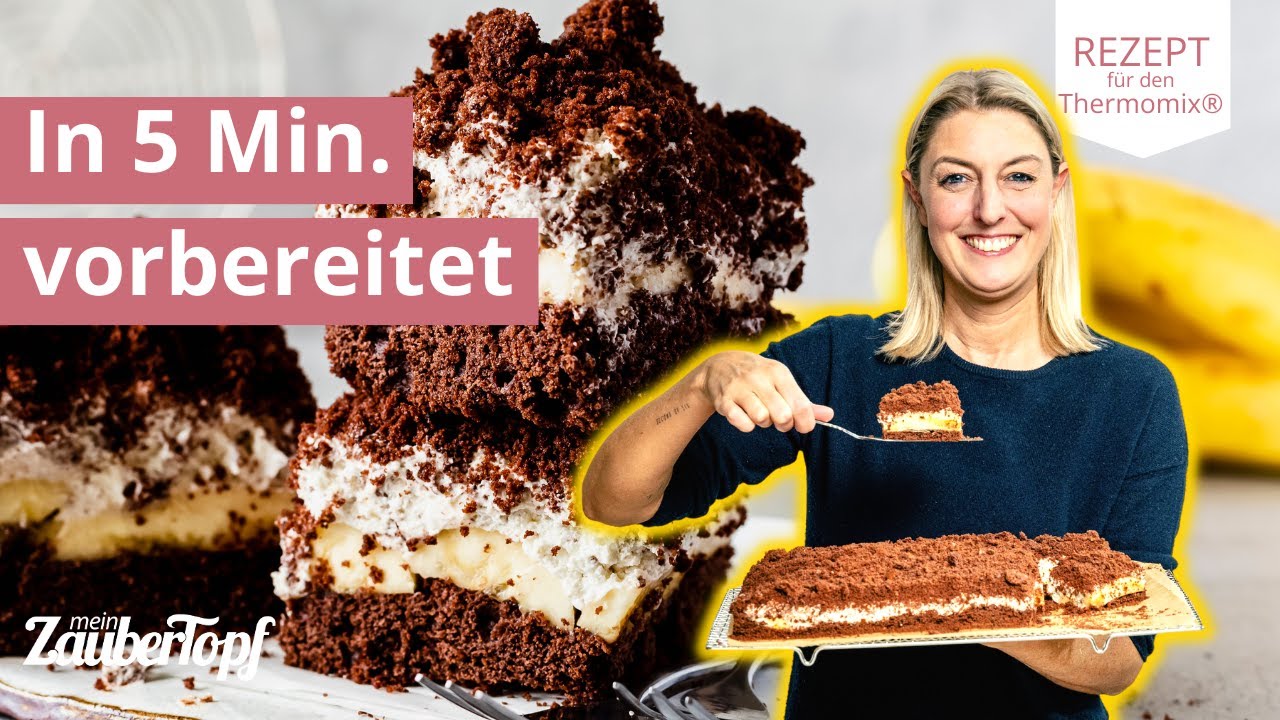 😍🙌 Super einfach: Maulwurfkuchen vom Blech | Thermomix® Rezept