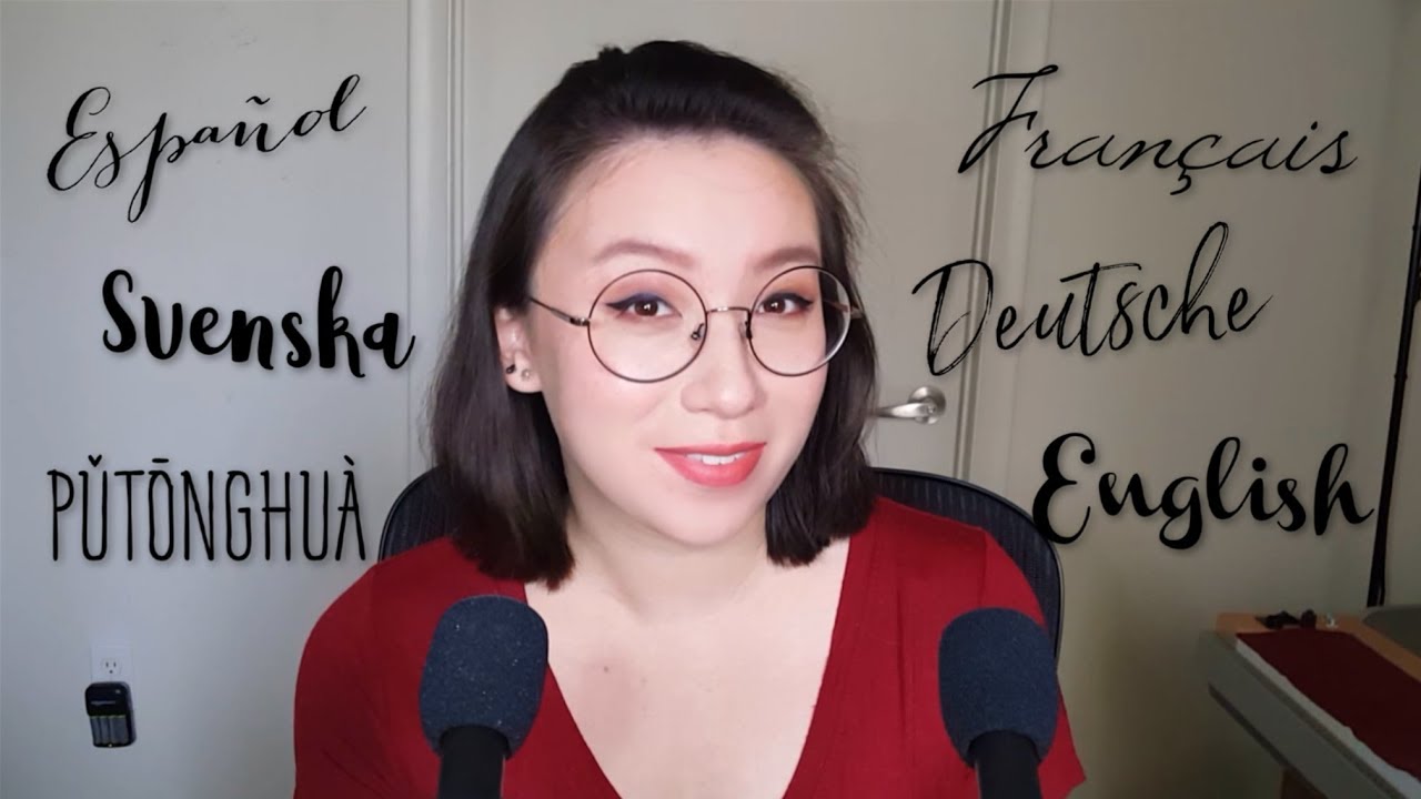 ASMR | Trigger Words in 6 Languages! 🌍