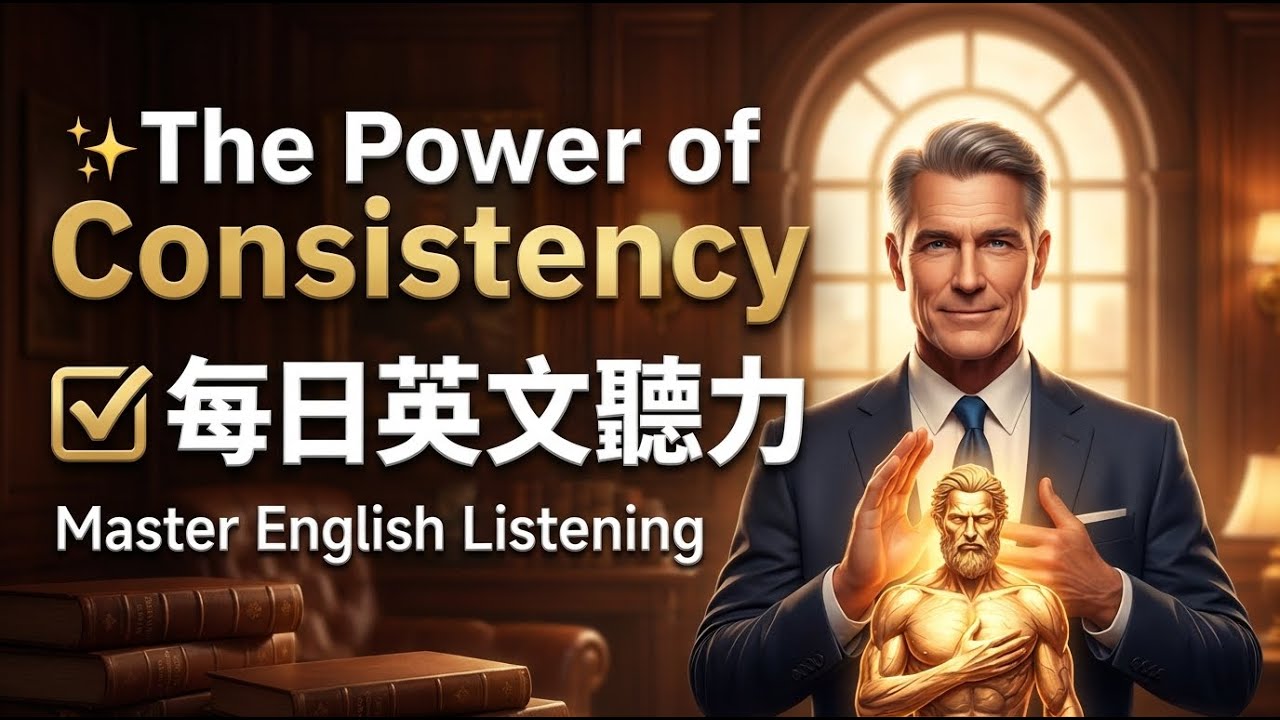 ✨ The Power of Consistency
✅ 每日英文聽力 #mindset #success #procrastination #consistency #discipline
