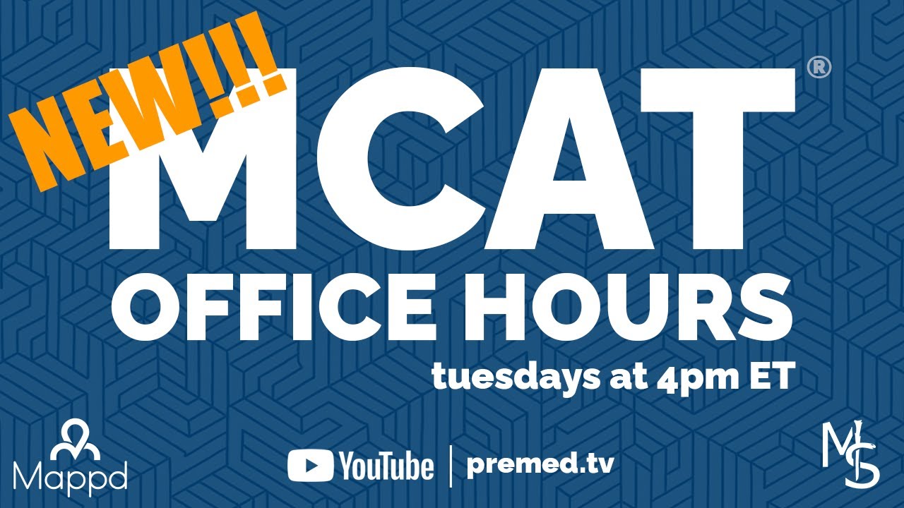 MCAT Office Hours: Live Q&A + One Glycolysis MCAT Question