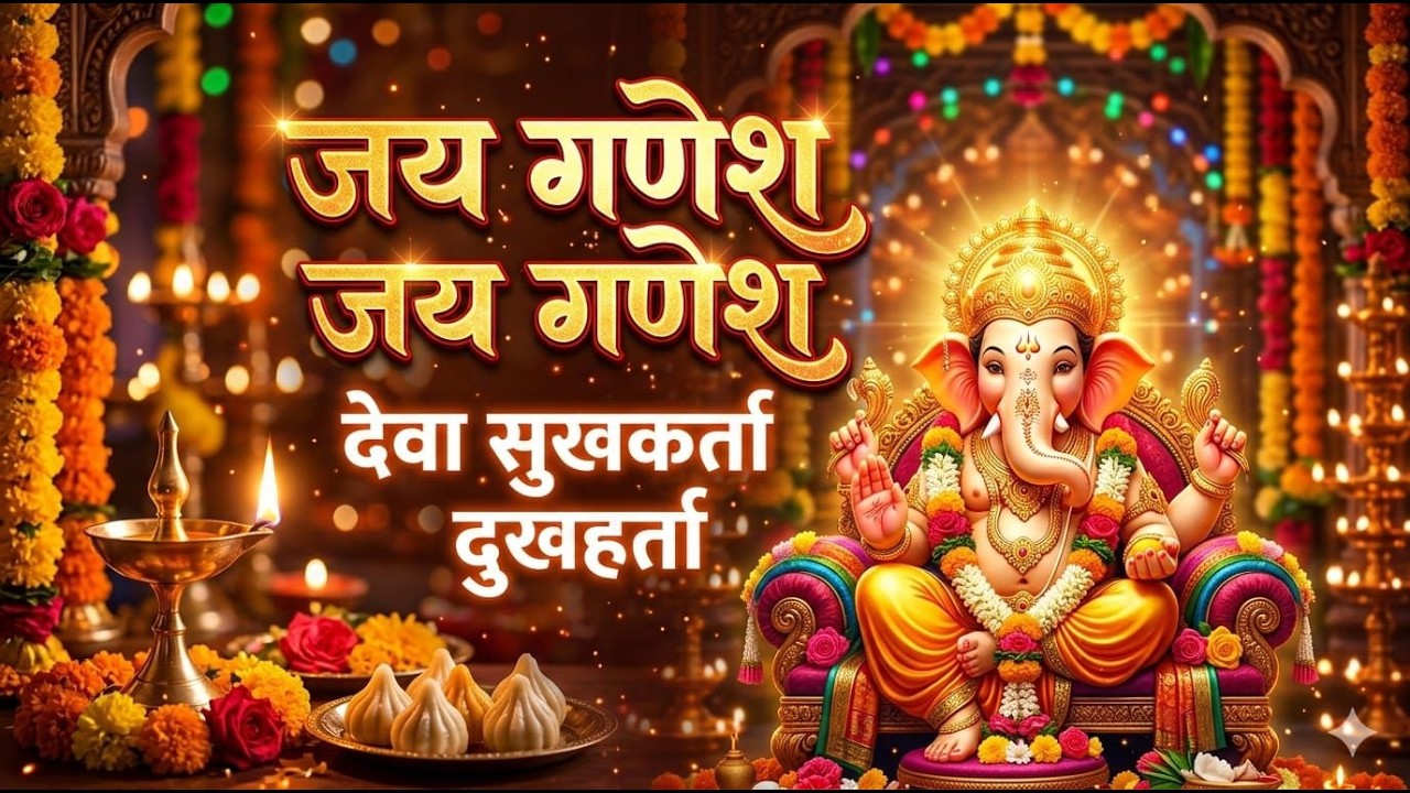 Jai Ganesh Jai Ganesh Deva | जय गणेश जय गणेश देवा | Ganeshji Ki Aarti | Lord Ganesh Aarti