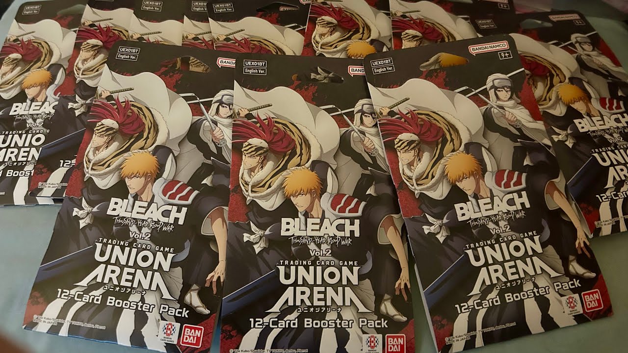 Bleach thousand year blood war set 2 packs opening