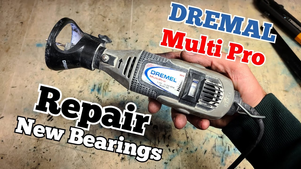 Как починить Dremel Multi Pro модели 395, если он визжит и теряет мощность.