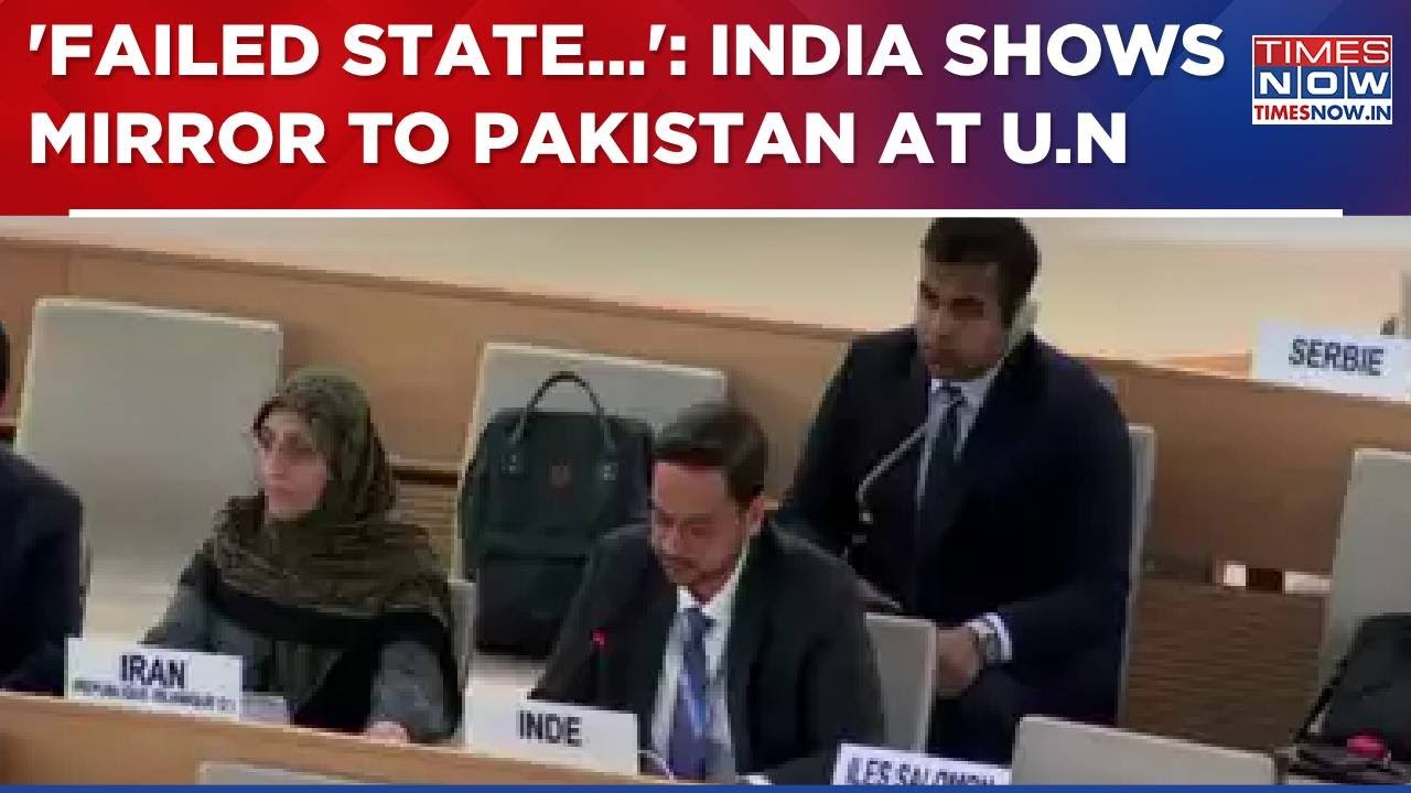India Rebukes Pakistan At UN: 'Failed State Thriving On Instability & Handouts' | Breaking News