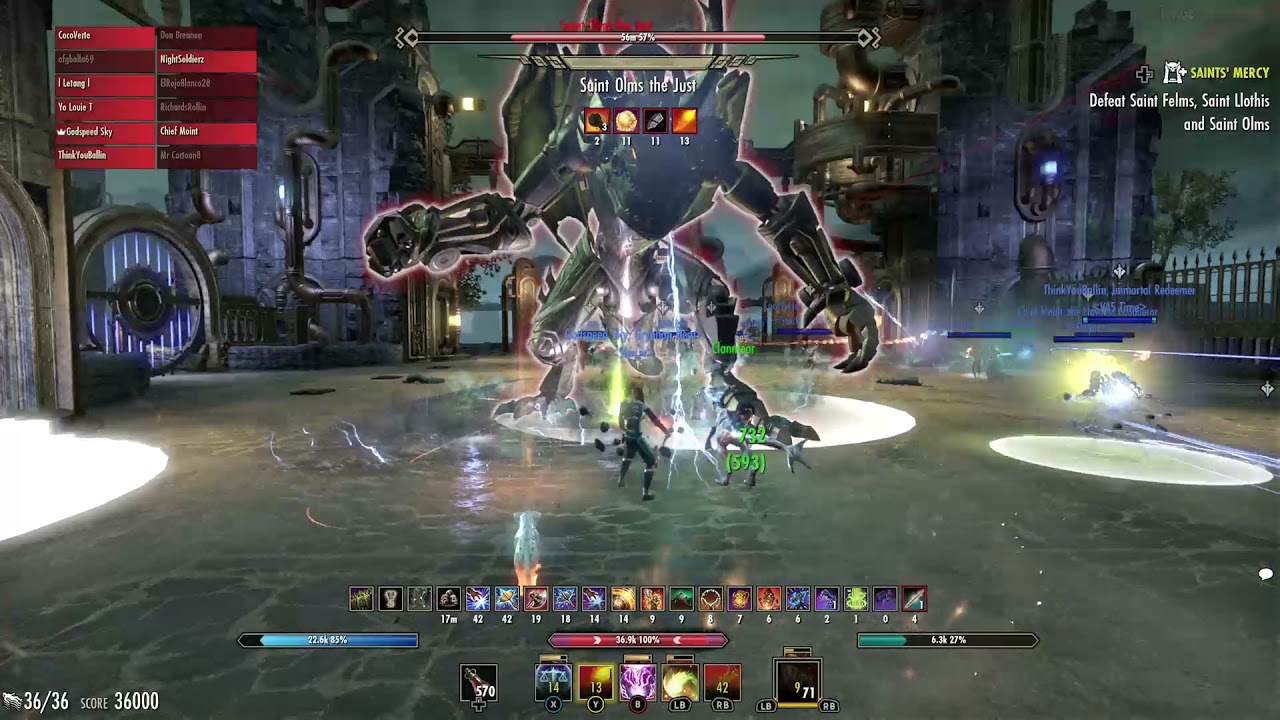 ESO Blackwood - vAS HM - Immortal Redeemer - Main Tank