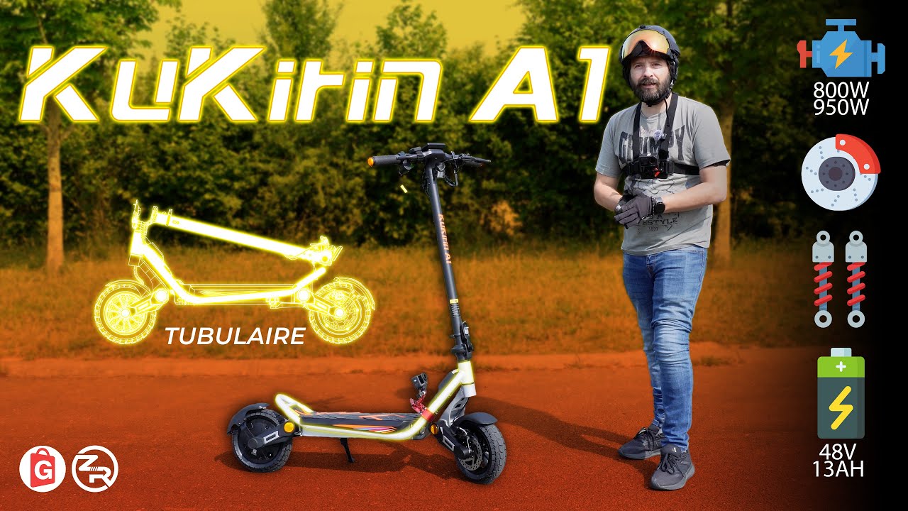 Trottinette électrique Kukirin A1 - L'ultime trottinette à moins de 500€ ?