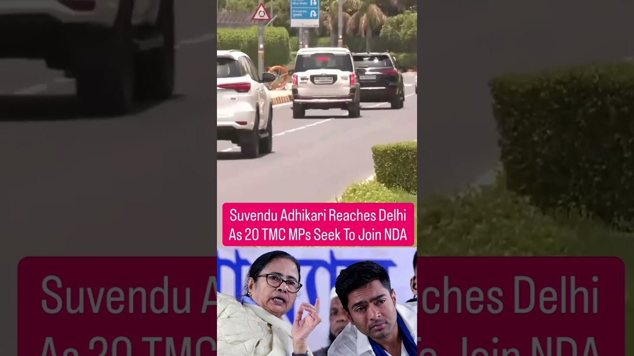 Big Jolt To Mamata | 20 TMC MPs Jump Ship As Suvendu Adhikari Reaches Delhi #mamatabanerjee #modi