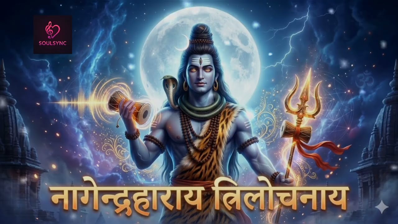 नागेन्द्रहाराय त्रिलोचनाय | Shiv Panchakshar Stotra | Powerful Shiva Mantra | Om Namah Shivaya