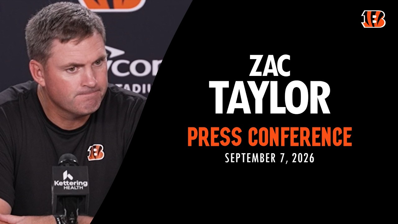 Zac Taylor Press Conference - September 7