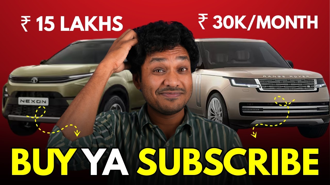 Car Subscription In India - No EMI, No Loan! Car Kharidna Band Karo?