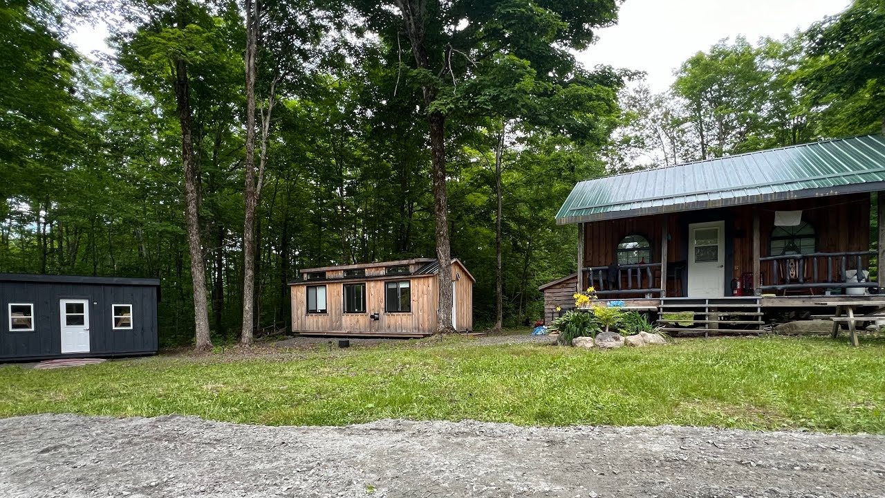 Off grid family compound. It’s summer!