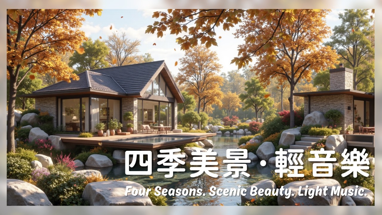 四季流轉．這份寧靜為你而留 -- 療癒鋼琴輕音樂  The Seasons Change, This Calm Remains for You Healing Piano Light Music