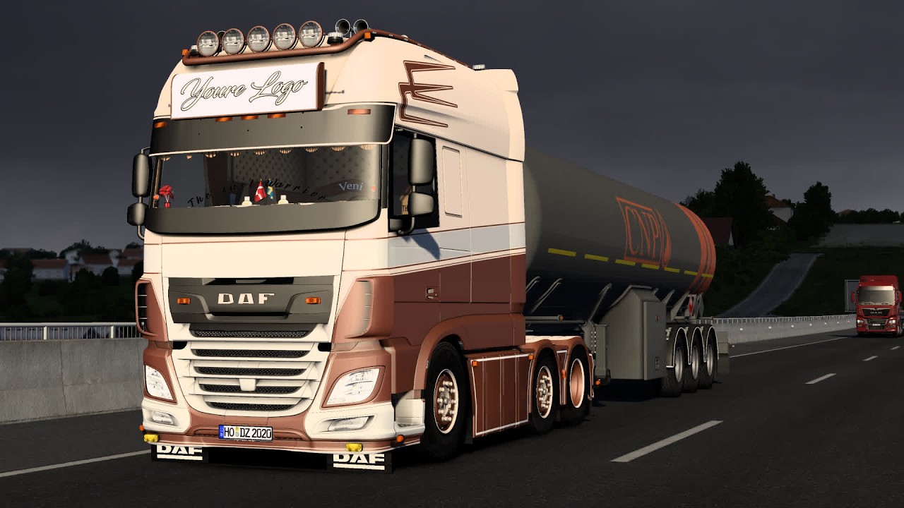 2192 / ЕTS2 1.57 / DAF XXL / Этан 22т. из Греции в Австрию.