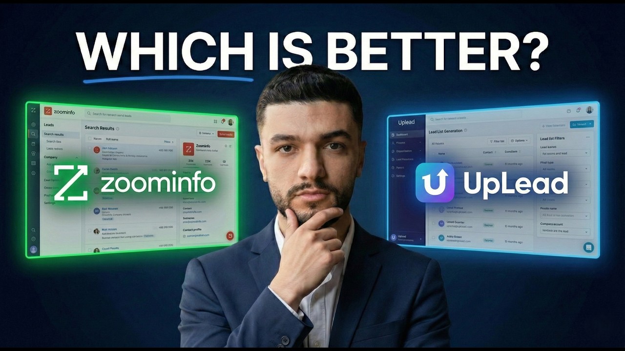 ZoomInfo vs UpLead &mdash; You Probably Don't Need the Expensive One