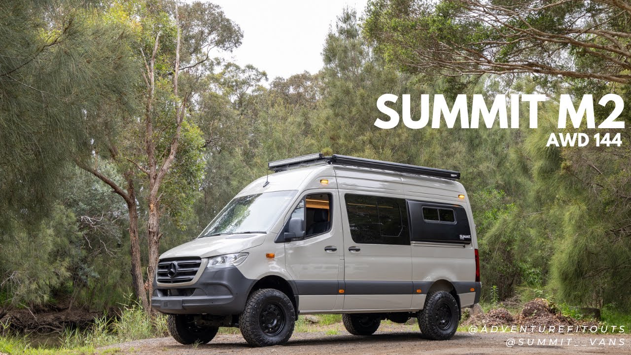 VAN WALKTHROUGH: SUMMIT M2 - Aussie built Sprinter AWD ready for Noosa Beach adventures