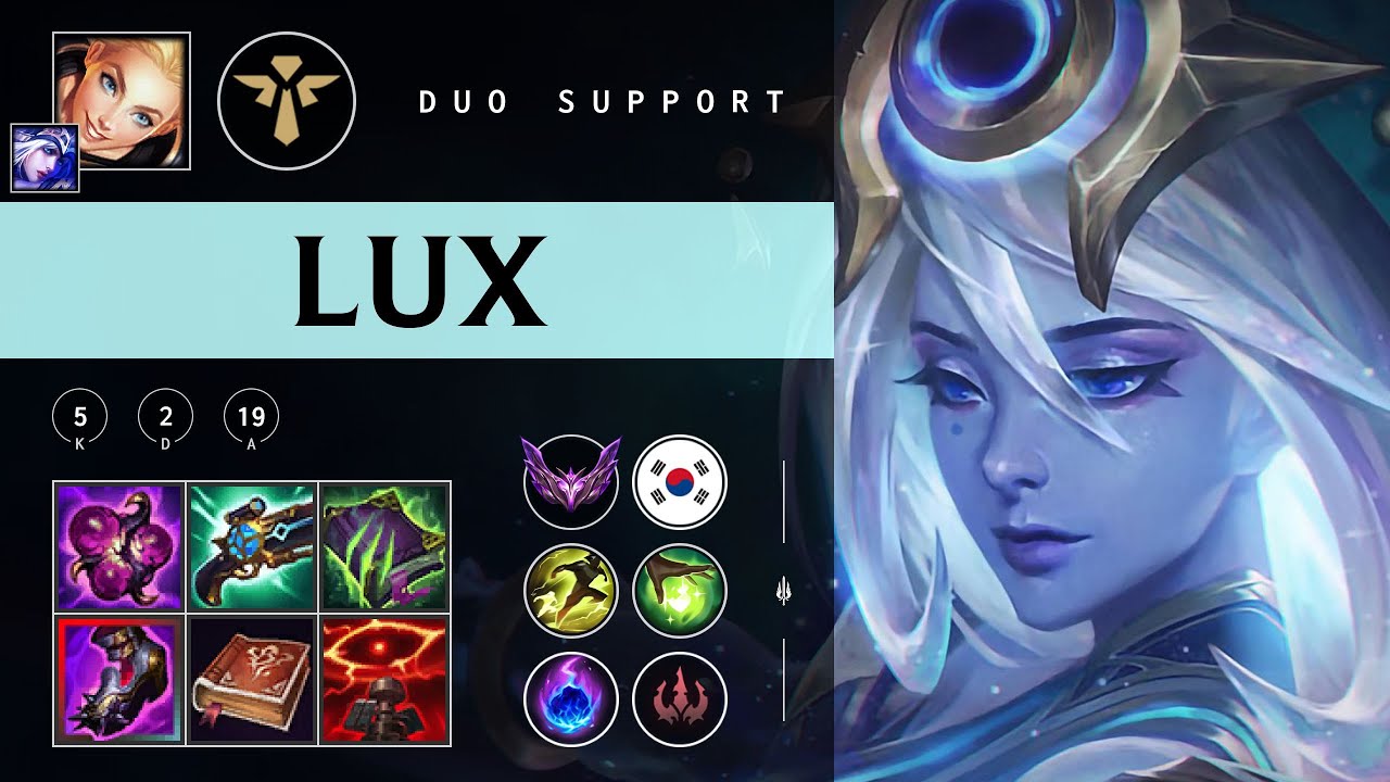 Lux Support vs Soraka - KR Master Patch 25.22