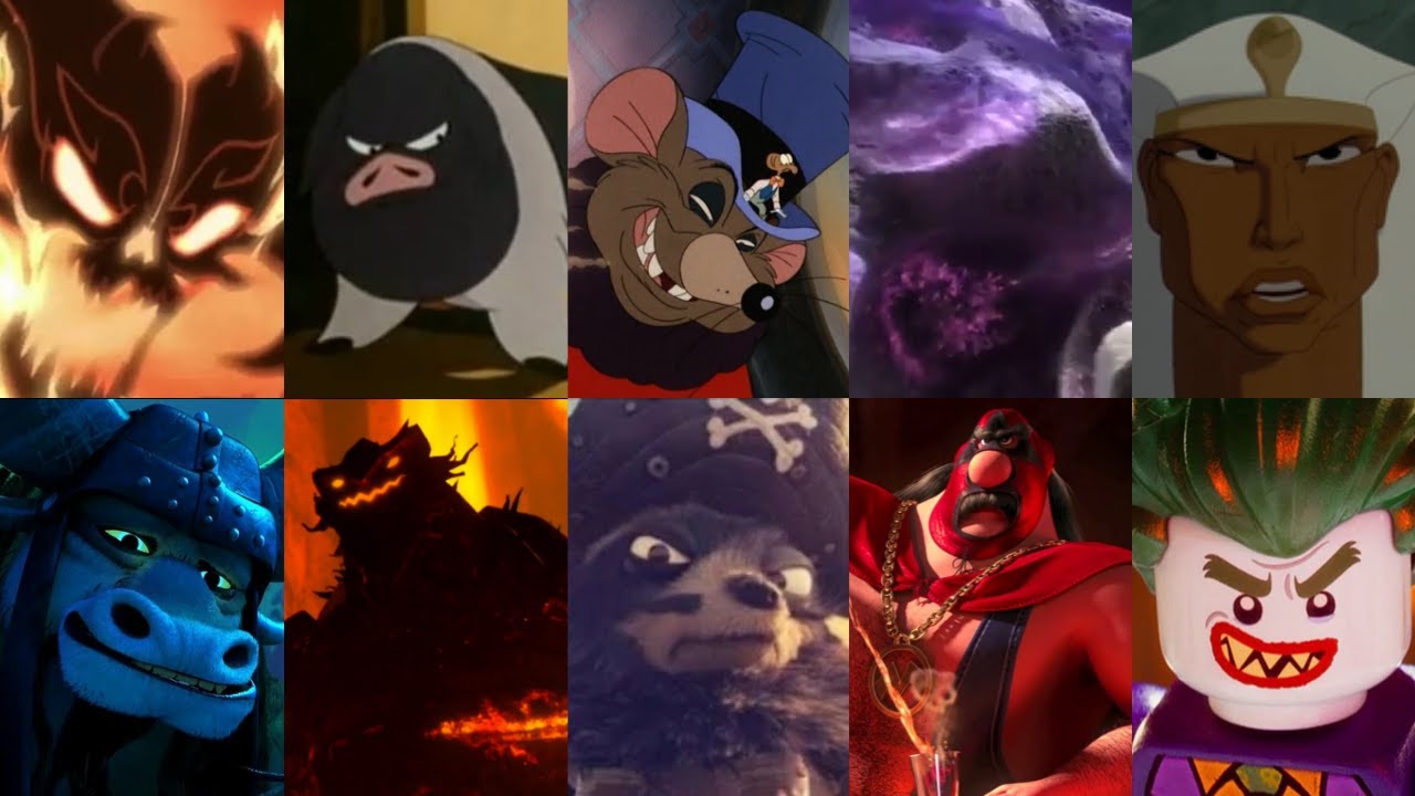 Defeats of My Favorite Animated Non-Disney Villains 4