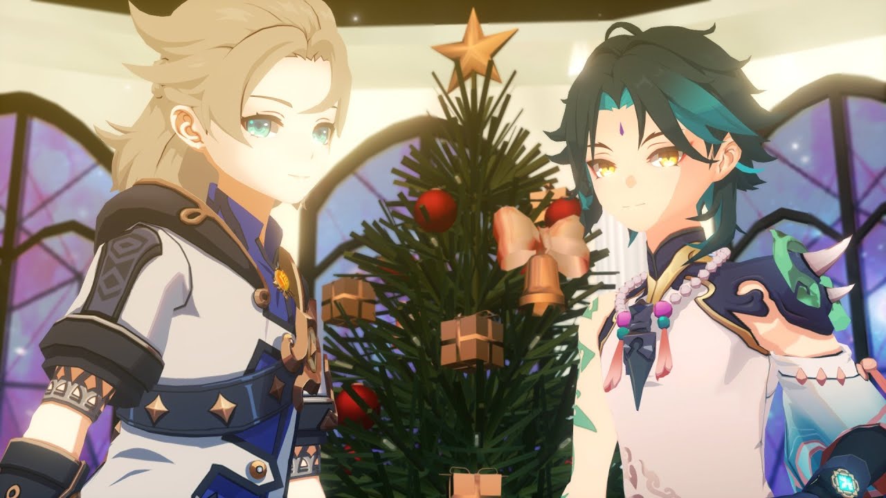 [ MMD原神Genshin Impact x X'mas ] Cheating on You - Albedo/Xiao