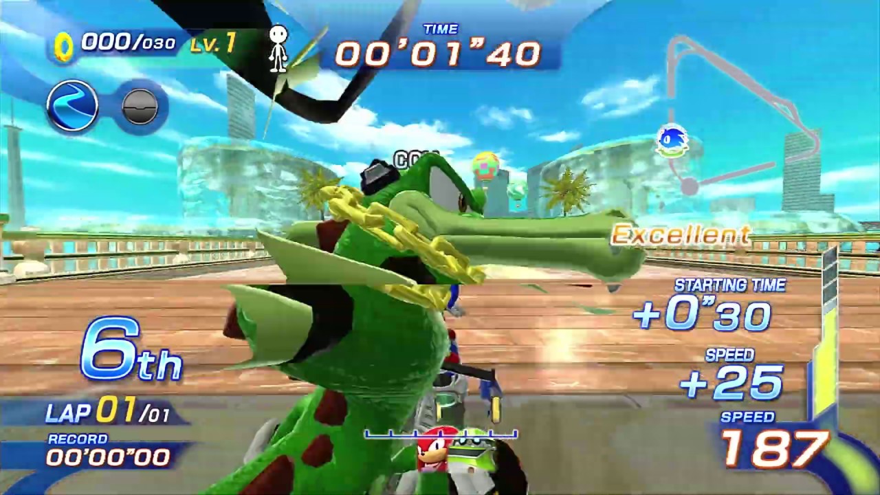 Sonic Free Riders 100% Challenge/Let's Play (UHD) (2): I'm Serious