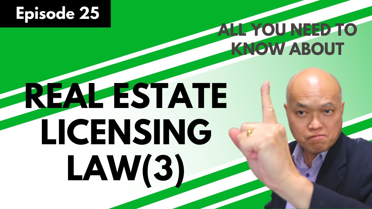 EP25 - For California Real Estate Salesperson License exam.GET YOUR REAL ESTATE LICENSE IN 14 WEEKS