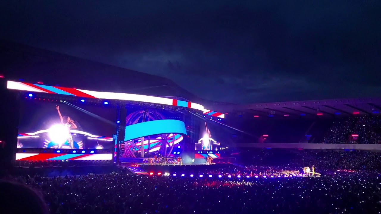 Spice Girls - Wannabe - Spice World Reunion Tour BT Murrayfield Edinburgh Scotland 2019
