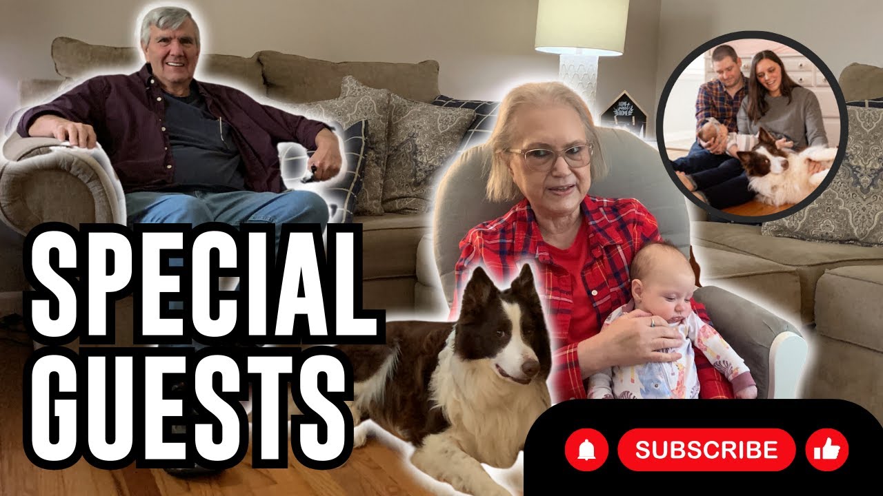 We Had Special Visitors for Lunch | Mom thought it was Thursday?? | Gus the Wonder Dog
