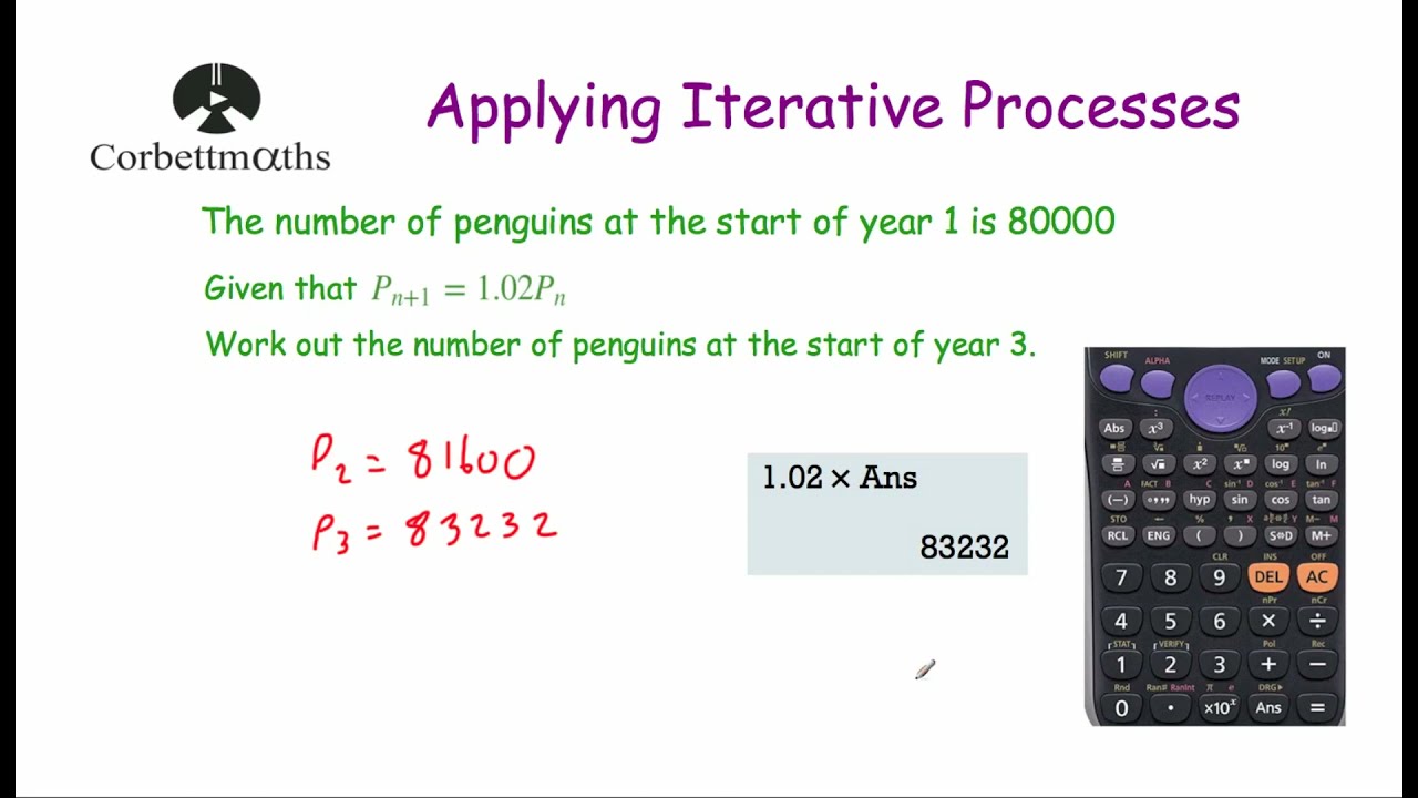 Iterative Processes - Corbettmaths