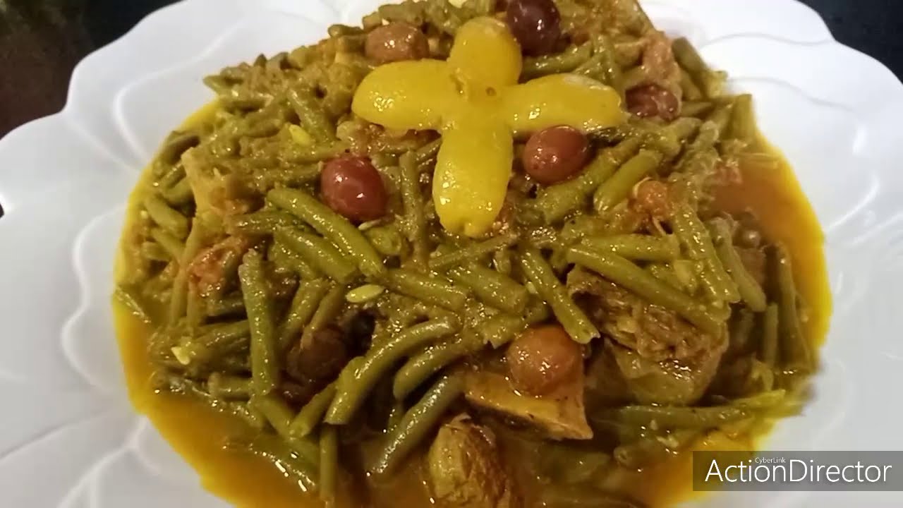 Tajine de haricot vert au bœuf😋🥘