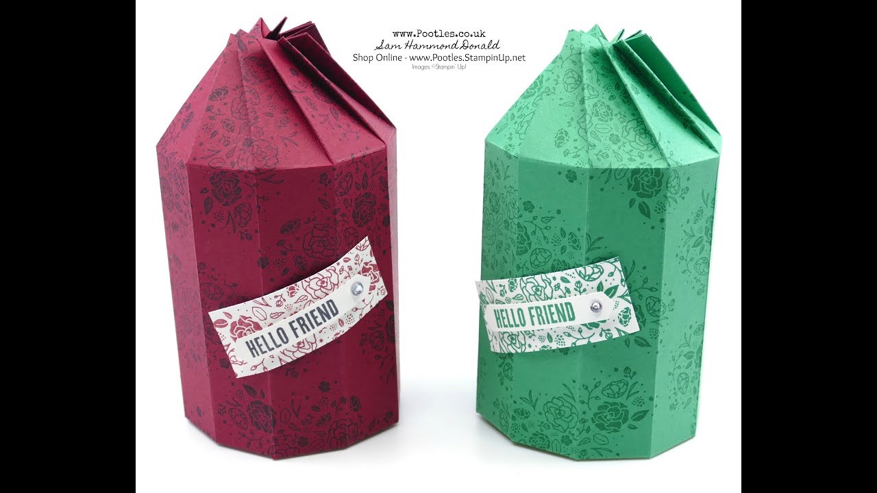 10 Sided Twist and Close Wood Words Box