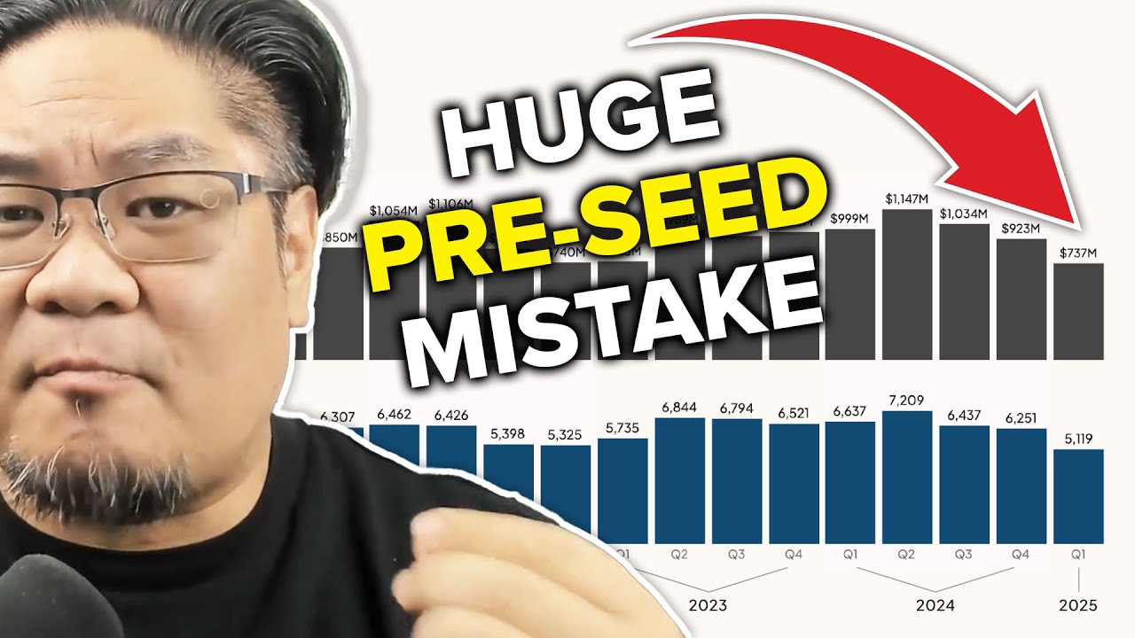 Stop Raising So Much PRE-SEED & WHY (Startup Funding Data)
