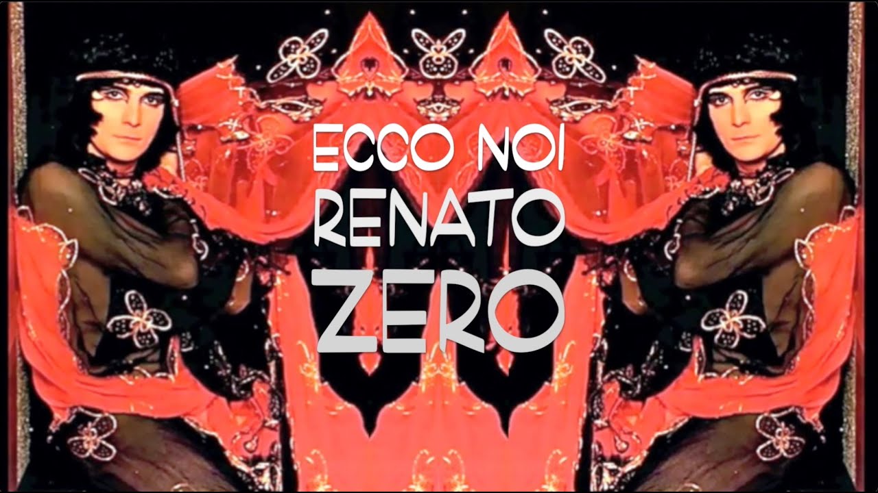 Renato Zero - Ecco Noi - Base Musicale con Testo