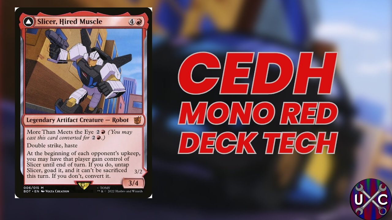 Mono Red cEDH Deck Tech w/ Slicer, Hired Muscle!  Can It Win A Game!?