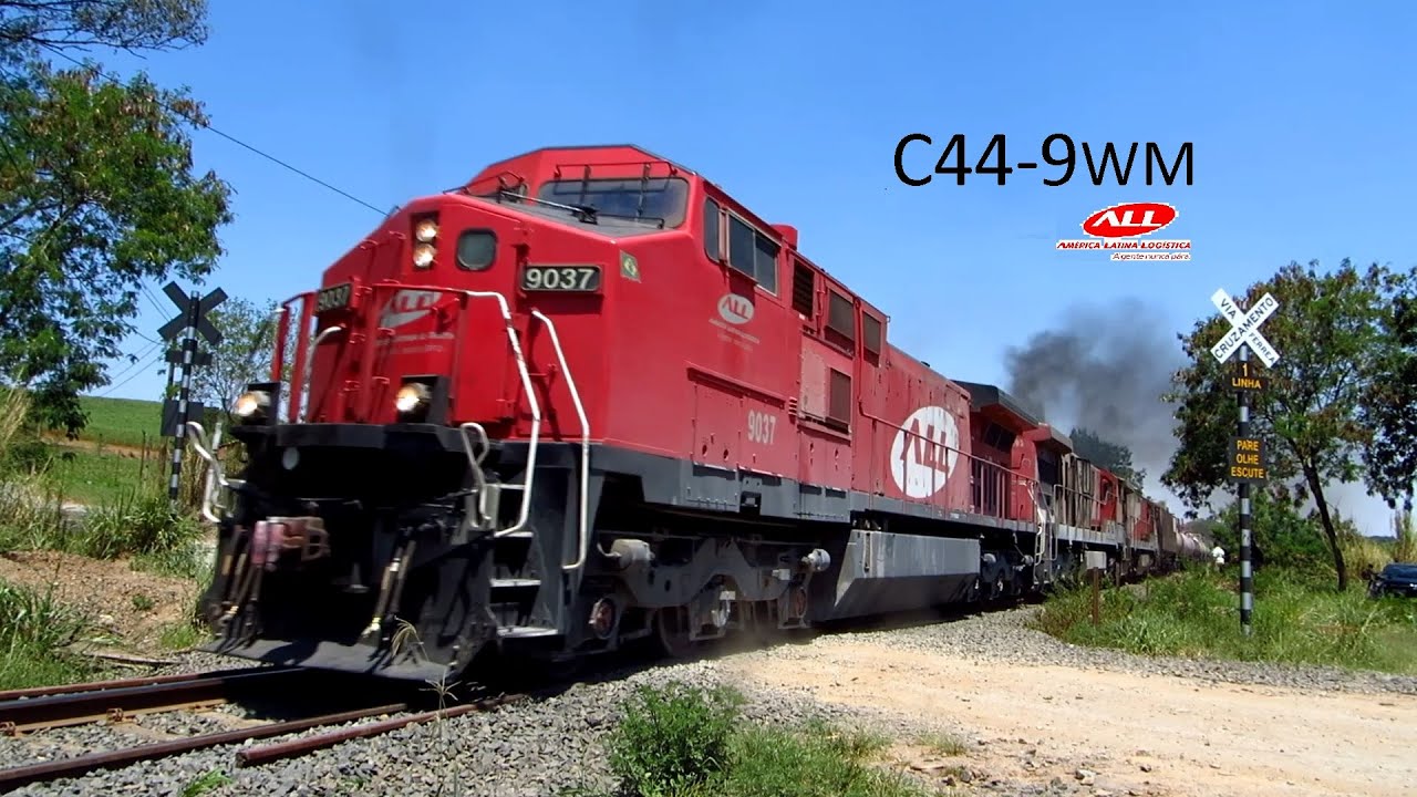 GE C44-9WM #9037 - Tanqueiro da América Latina Logística  (ALL)