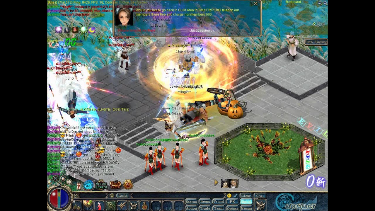 CGXONLINE-conquer global- serve ARIES