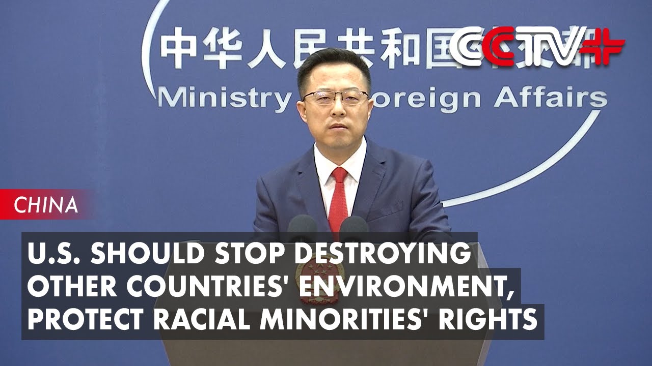 U.S. Should Stop Destroying Other Countries' Environment, Protect Racial Minorities' Rights
