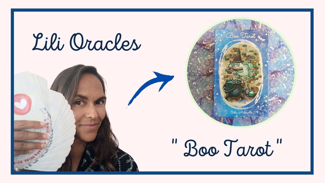 Boo tarot de Célia Melesville 👻 Présentation + Tirage de cartes